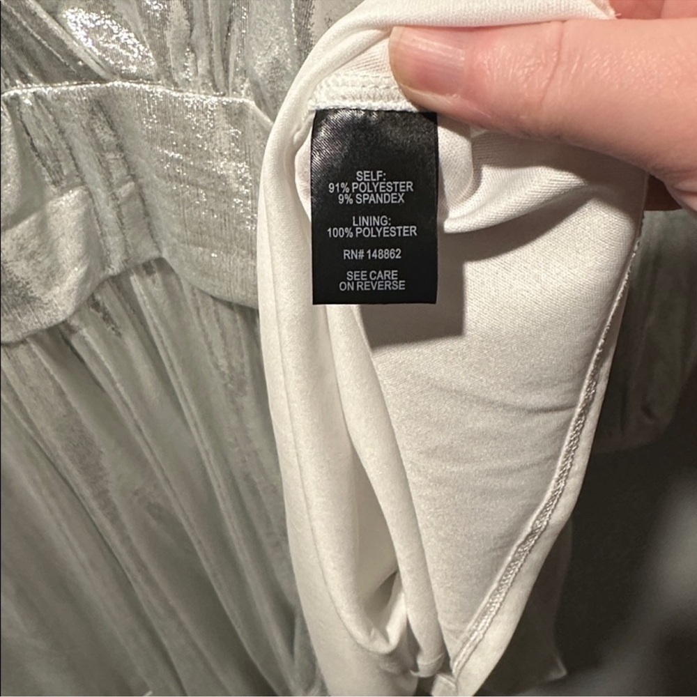 Torrid Silver Dress 👗 - Picture 7 of 9